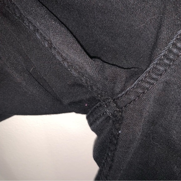 74AM B(air) The High Waist Skinny Black Jegging Jean Lyocell Blend 29 - Picture 6 of 9